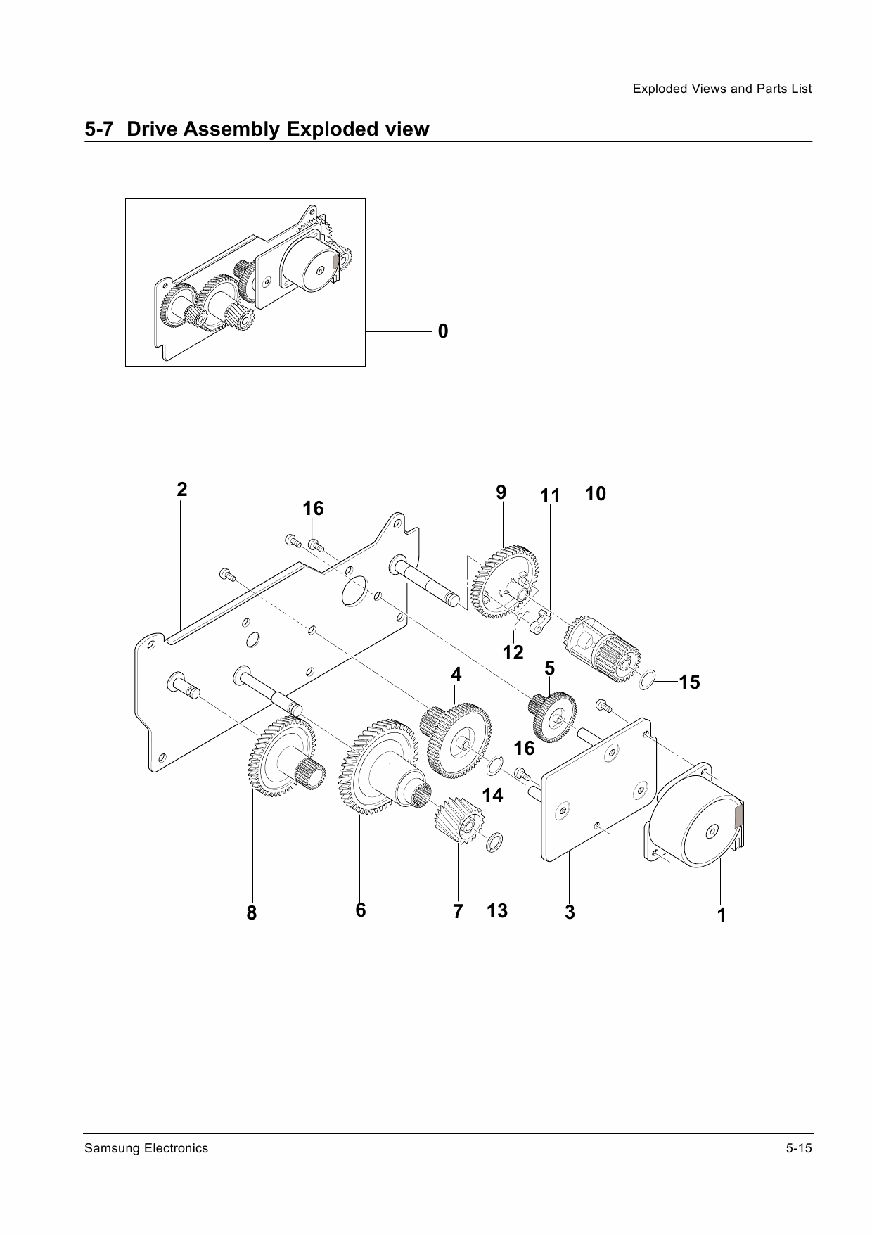 Samsung Laser-Printer ML-1451N Parts Manual-5